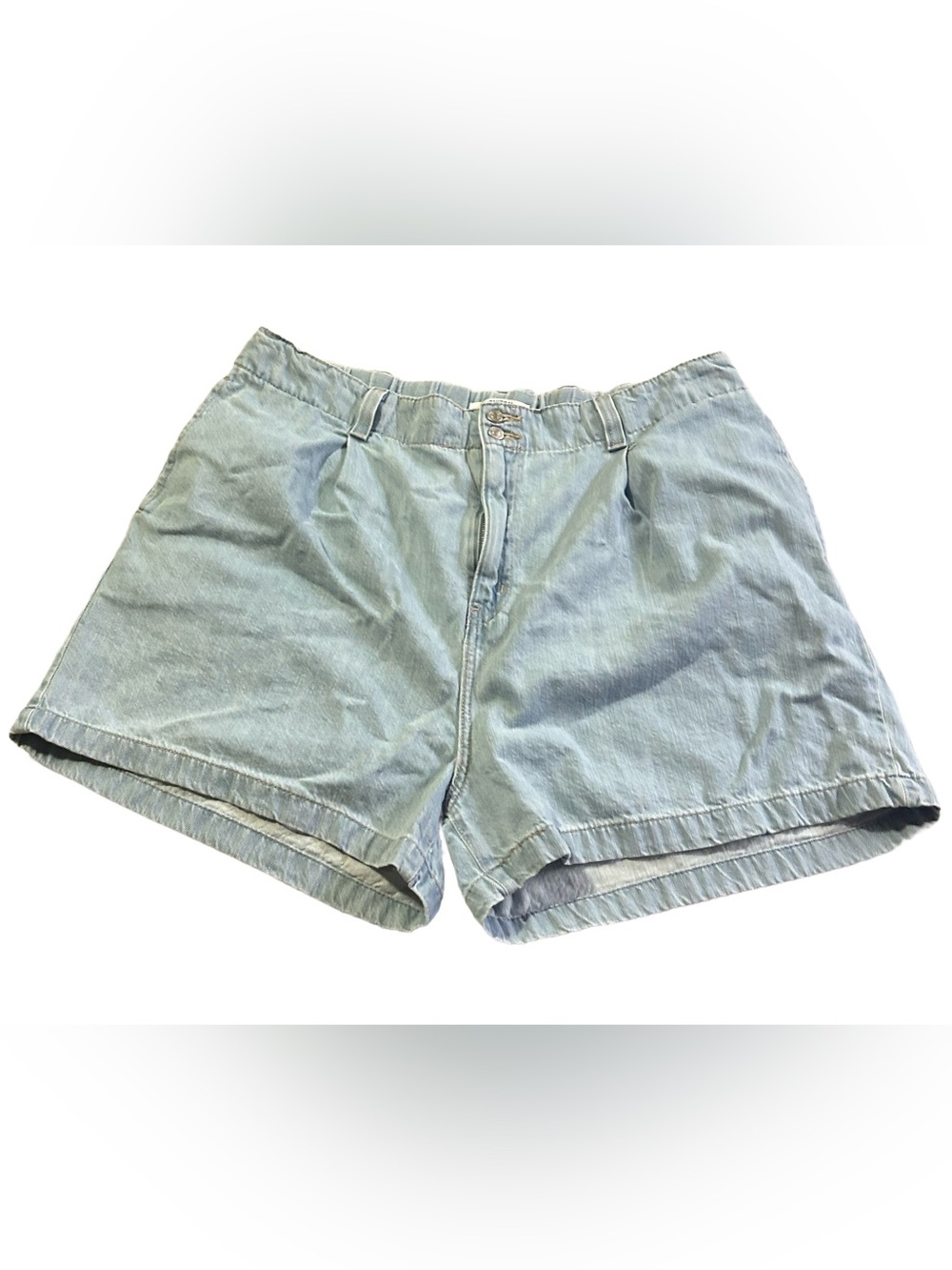 Levi's Loose A-line Light Wash Denim Shorts